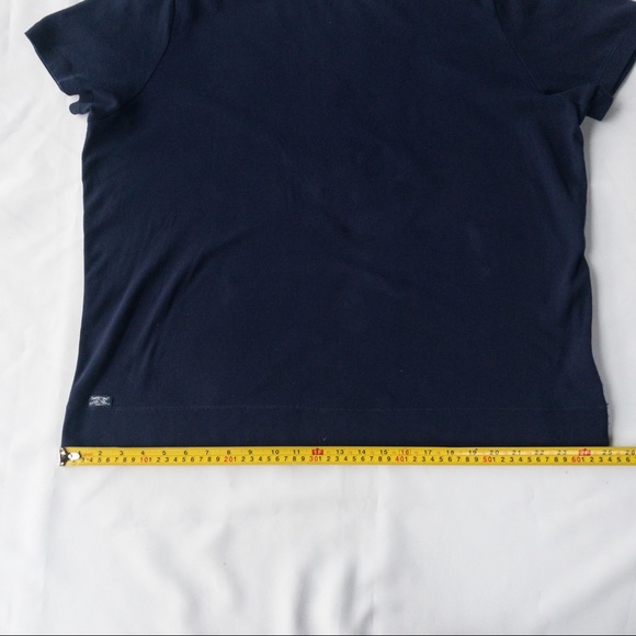 LAUREN Ralph Lauren Women's 3X Short Sleeve Navy Shirt - Picture 10 of 14